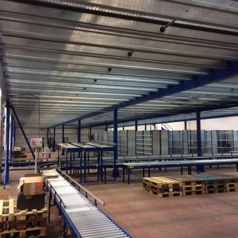 Mezzanine grande portée AMPIE france